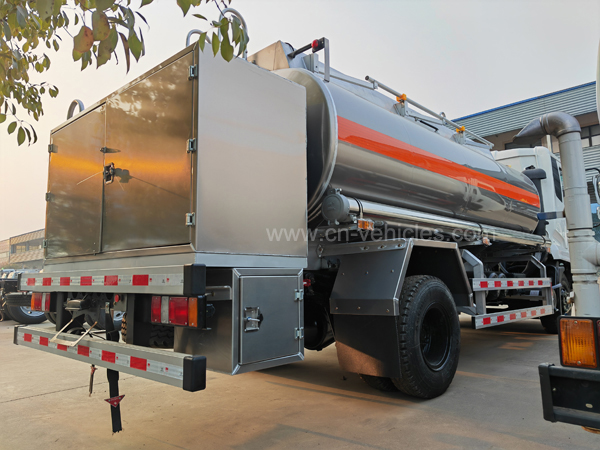 Dongfeng KR 15m3 Fuel Tanker Truck 6 Wheel Edible Oil Tanker 15000L Petrol Gasoline Tank Delivery Truck Aluminum Alloy