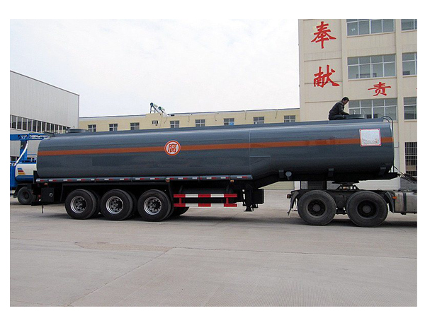 3axle 2axle 27000liter 10000 Gallons 27cbm Chemical Liquid Chl Road Tanker 38cbm Sulfuric Acid Tank Trailer