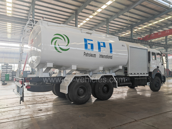 North Benz Beiben 6 wheelers aircraft refueling trucks 5000Liters Aviation kerosene with fuel dispenser truck