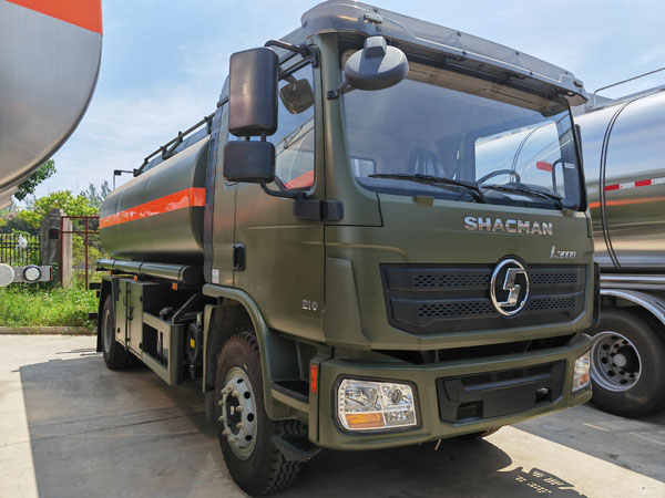 Shacman L3000 10000 Liters Refuel Fuel Tanker Truck With Dispenser 