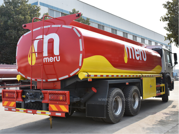 HOWO 25000 liters heavy fuel oil truck tanker fuel tank truck