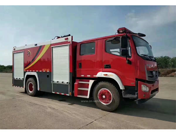 Foton 11000 Liters Foam Fire Vehicles With Soncap