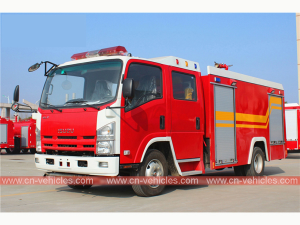 Isuzu 190hp ELG 5000liters Foam Tanker Fire Fighting Truck