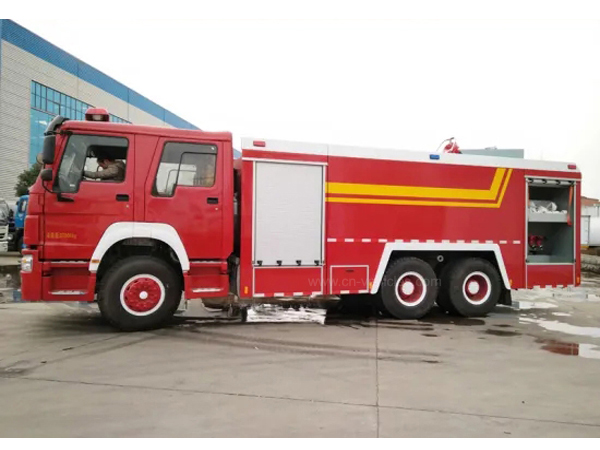 16tons Howo 10 wheel Fire Engine 13000Liters Water 3000liters foam Tanker Fire Fighting Truck 