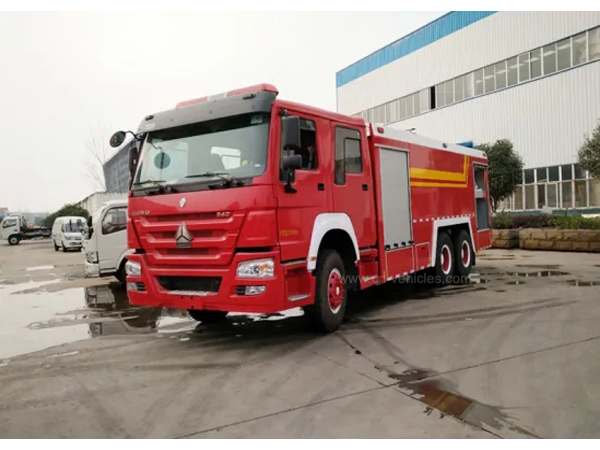 16tons Howo 10 wheel Fire Engine 13000Liters Water 3000liters foam Tanker Fire Fighting Truck 