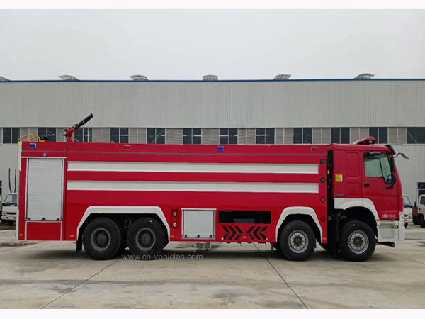 Sinotruck Howo 20tons to 25tons Foam Fighting Fire Truck For Sales