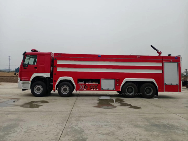 Sinotruck Howo 20tons to 25tons Foam Fighting Fire Truck For Sales