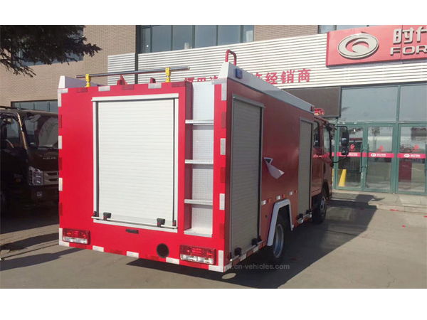 Forland Double Cab LHD or RHD 140hp 16000 Liters Foam Fire Flighting Truck For Sales