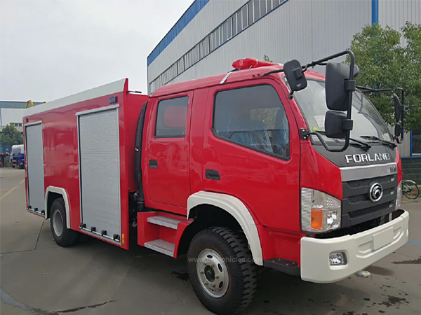 Forland Double Cab LHD or RHD 140hp 16000 Liters Foam Fire Flighting Truck For Sales