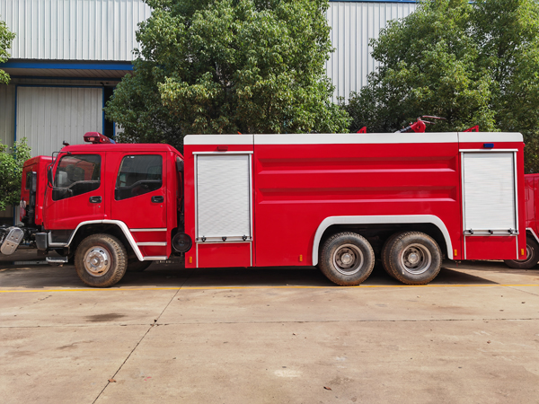 ISUZU FVR 10 Tires 11000liter Water And Foam Fire Fighting Truck