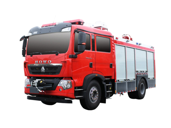 Sinotruck HOWO Compressed Air Water Foam a/B Fire Fighting Truck with 266HP Engine