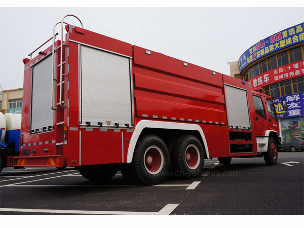 10CBM ISUZU Foam Water Fire Fighting Trucks
