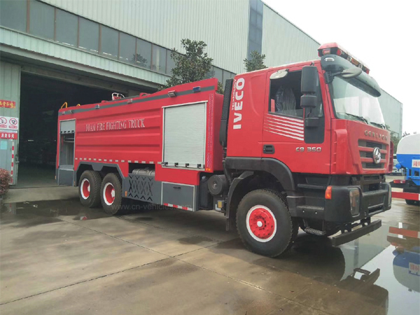 IVECO 12000liters Water Tanker with 4000 liters Foam Tanker 16000 liters Foam Tanker Foam Fire Fighting Truck 