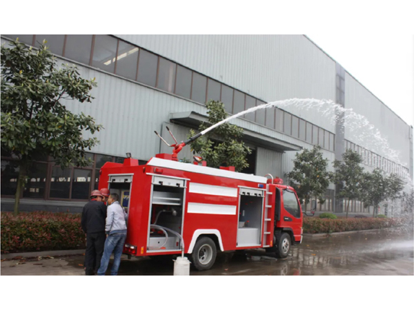 3ton Euro 4 JAC Water Tank Firefighting Truck