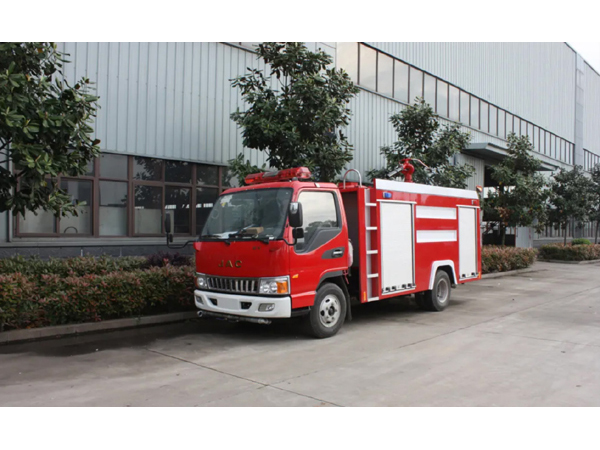 3ton Euro 4 JAC Water Tank Firefighting Truck