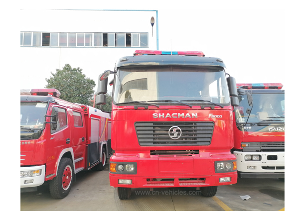Shac Shacman F3000 12000L Water and 4000L Foam Tanker Fire Fighting Truck with English Operation Manuals