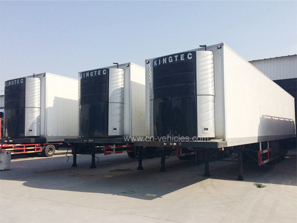 40Ton to 50 Ton Sea Food Refrigerator Trailers Price