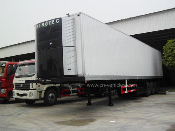 40Ton to 50 Ton Sea Food Refrigerator Trailers Price