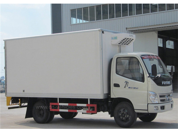 Foton 10 Ton Frozen Food Refrigerated Trucks Price