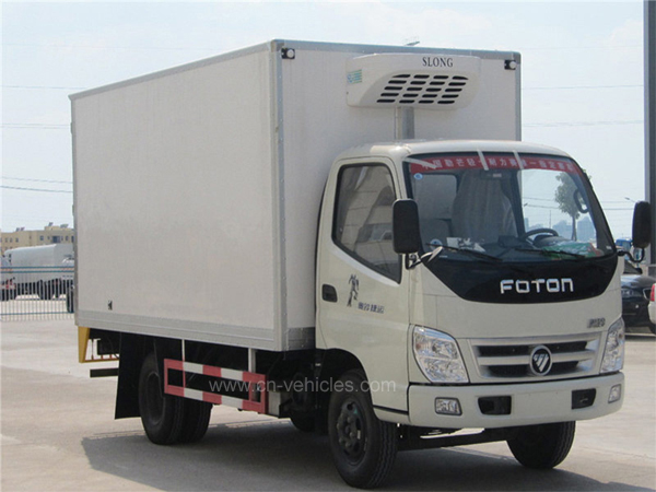 Foton 10 Ton Frozen Food Refrigerated Trucks Price