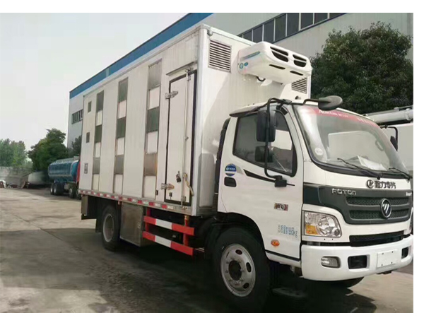 Foton Refrigerated Reefer Truck for Transport Chicken