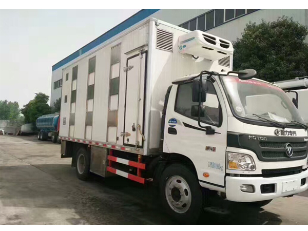 Foton Refrigerated Reefer Truck for Transport Chicken