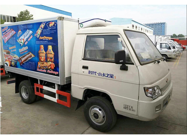 Forland Mini Freezer Truck Refrigerator Cooling Van Box for Frozen Chicken Ice Cream Meat Delivery