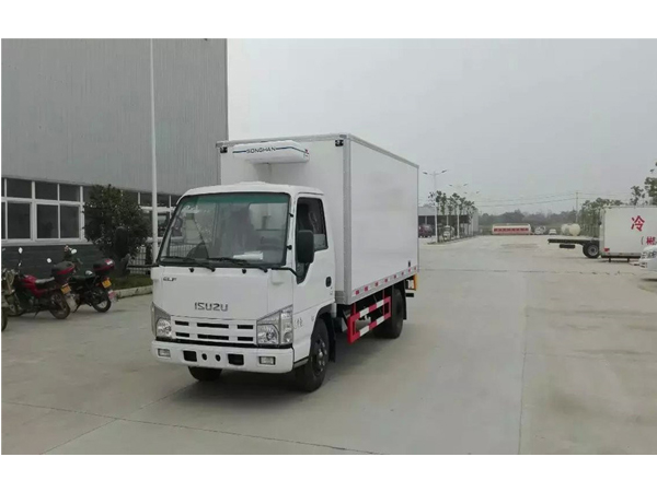 Isuzu 1.5 Ton Refrigerator Truck For Transport Eggs or Yogurt