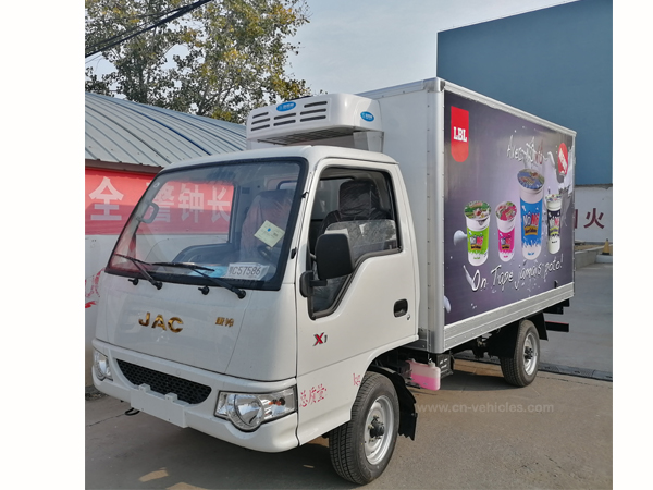 JAC 3 Ton 5 Ton 10 Ton Freezer Truck Refrigerator Truck Refrigerated Truck for Transport Ice Cream