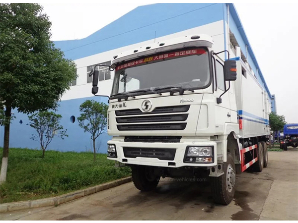 Shacman 15ton 20ton Heavy Duty Cargo Truck with Rear Lifting Platform
