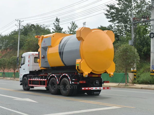 10CBM to 20CBM Garbage Collection Compactor Station for Solid Garbage Collecting & Transportation 