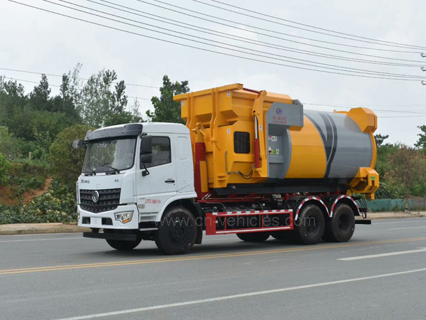 10CBM to 20CBM Garbage Collection Compactor Station for Solid Garbage Collecting & Transportation 
