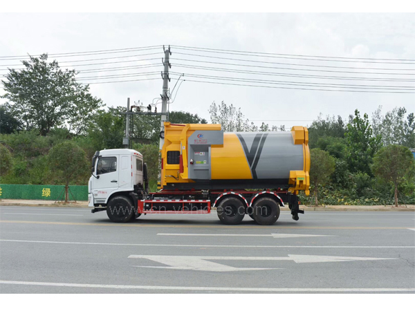 10CBM to 20CBM Garbage Collection Compactor Station for Solid Garbage Collecting & Transportation 