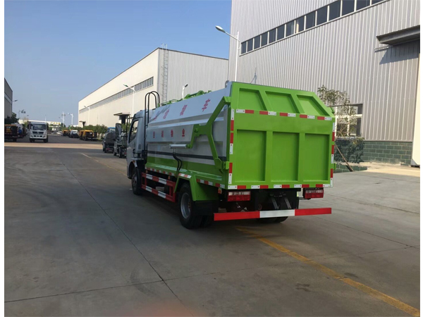 Dongfeng DFAC 8cbm 120HP Side Loader Dump Garbage Truck