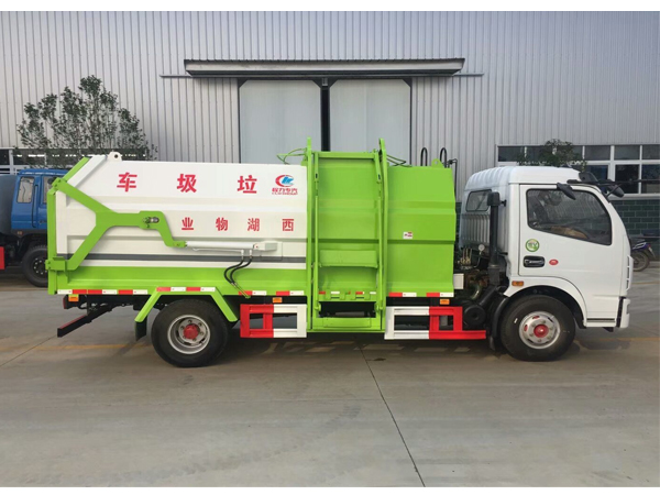 Dongfeng DFAC 8cbm 120HP Side Loader Dump Garbage Truck