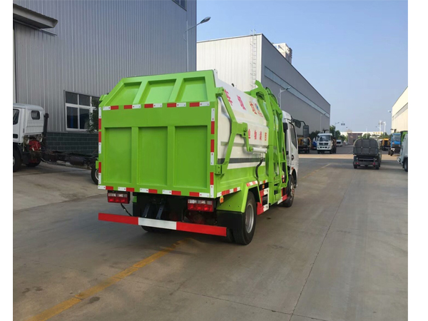 Dongfeng DFAC 8cbm 120HP Side Loader Dump Garbage Truck
