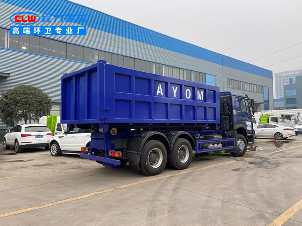 China Sinotruk Howo 6x4 Type 18tons 20tons 14tons Skip Container Garbage Truck