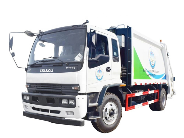 ISUZU Ftr 10m3 12m3 12ton 10ton Compactor Compressed Garbage Compactor Truck