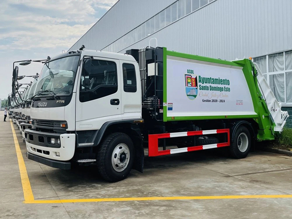 ISUZU Ftr 10m3 12m3 12ton 10ton Compactor Compressed Garbage Compactor Truck
