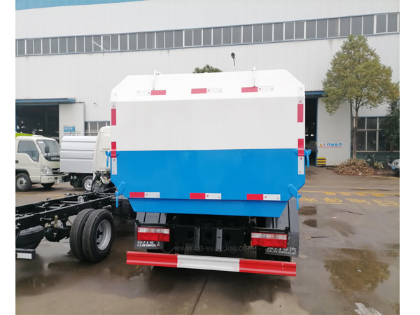 Dongfeng 3 ton to 22ton Side Load Garbage Truck With Lift System For Transport Food Waste