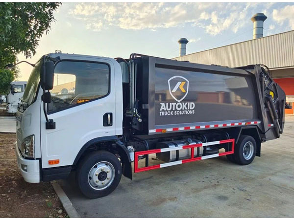FAW 6000 Liters 6m3 LHD Rhd Small Compressed Garbage Truck for Rubbish Collection
