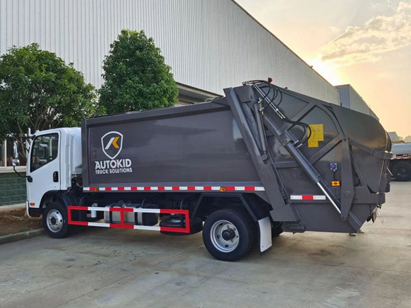 FAW 6000 Liters 6m3 LHD Rhd Small Compressed Garbage Truck for Rubbish Collection