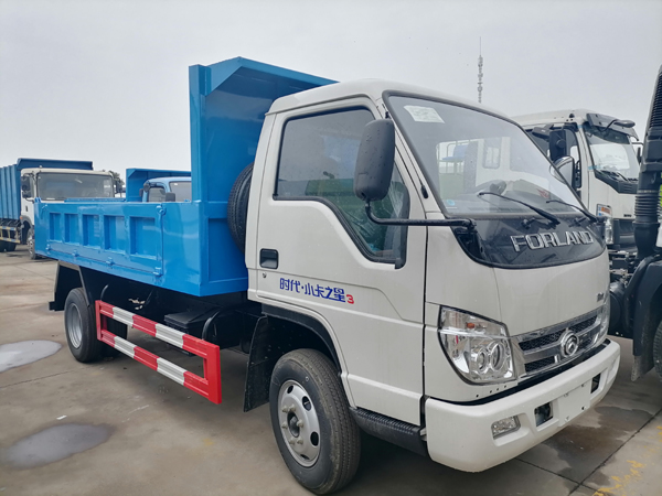 Forland 6 Wheels Construction 3-5T Light Duty Dump Garbage Tipper Truck