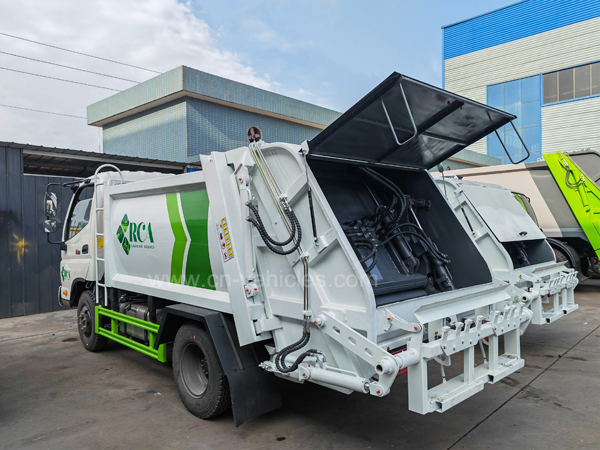 Foton Aumark 6cbm Waste Compactor Compact Garbage Truck