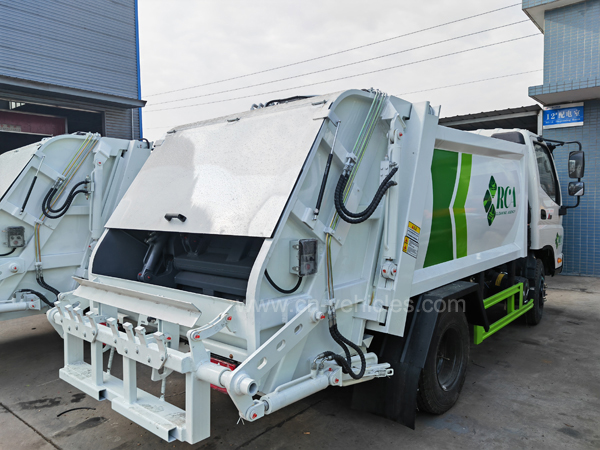 Foton Aumark 6cbm Waste Compactor Compact Garbage Truck
