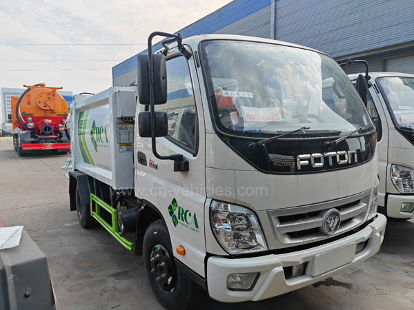Foton Aumark 6cbm Waste Compactor Compact Garbage Truck