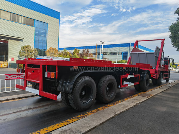 Foton Auman 12cbm Skip Loader Swing Arm Garbage Truck With a Trailer