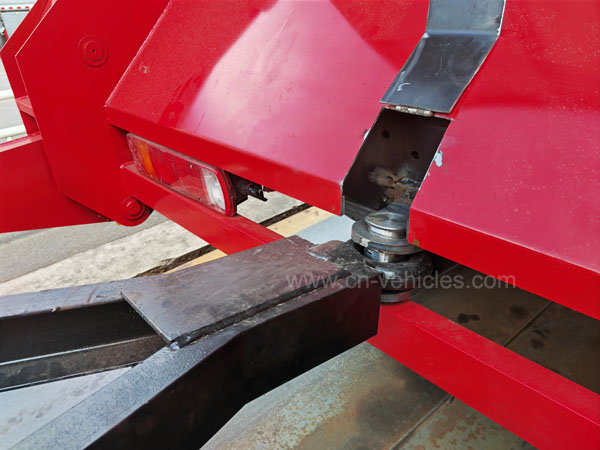 Foton Auman 12cbm Skip Loader Swing Arm Garbage Truck With a Trailer