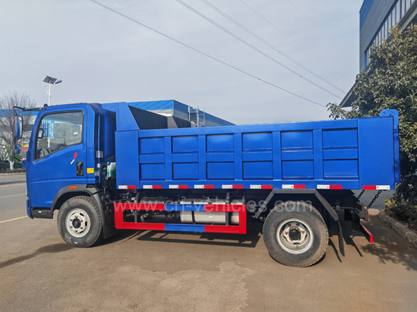Sinotruck Dump 3ton 5tons 8tons Mini 6 Wheeler Sino HOWO Tipper 