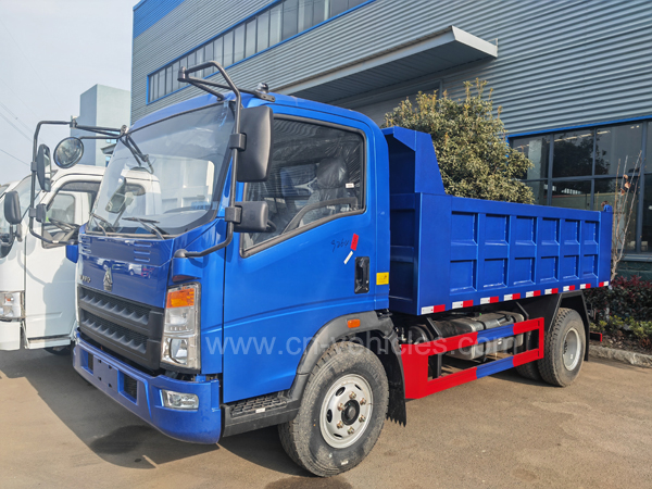 Sinotruck Dump 3ton 5tons 8tons Mini 6 Wheeler Sino HOWO Tipper 